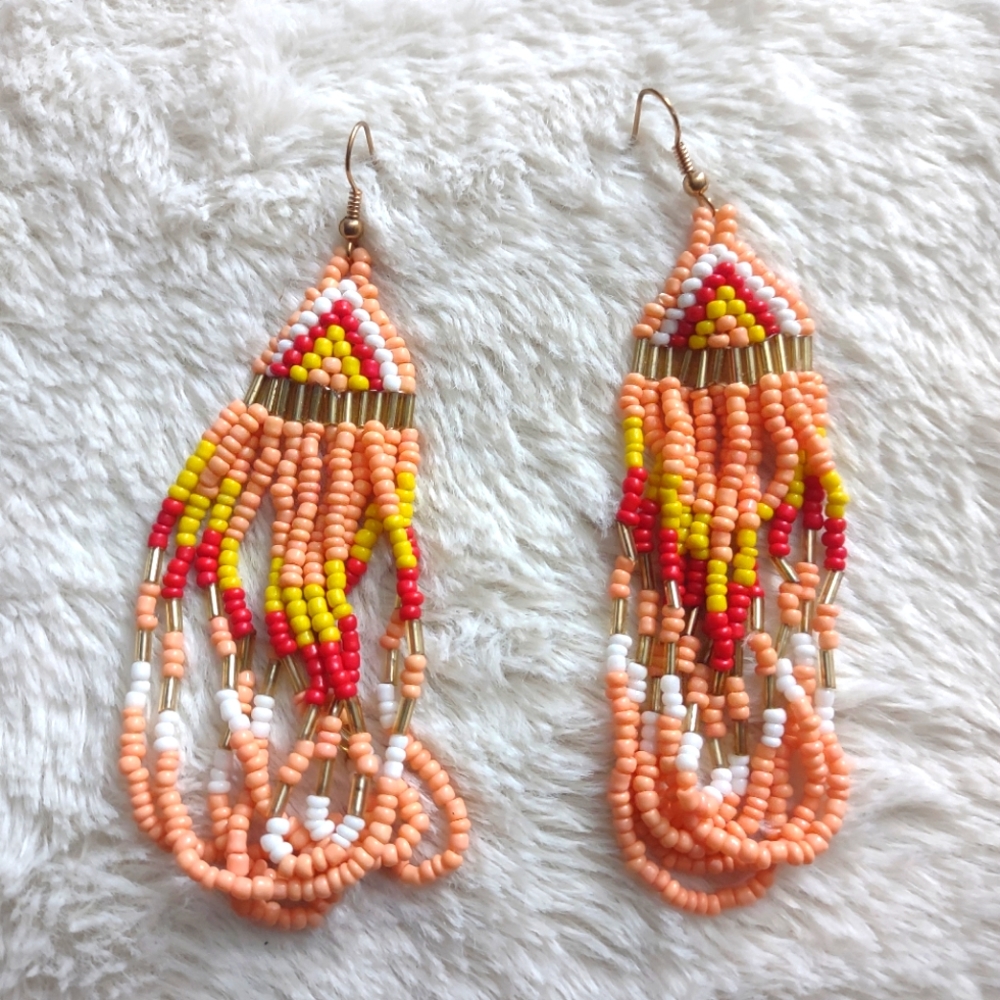 Seed Bead Earrings